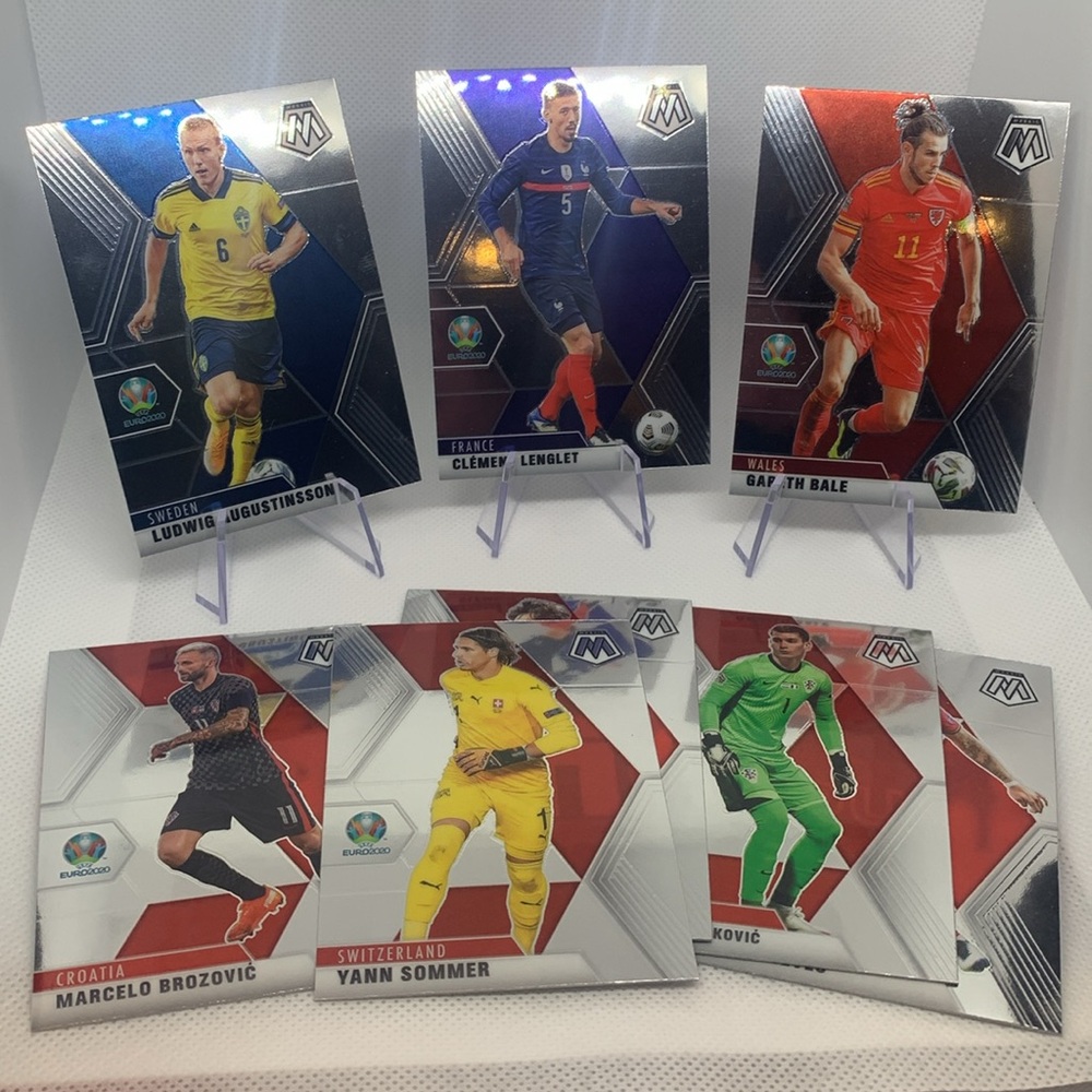 Soccer 2021 Panini Mosaic Euro League 45 Card Lot Perfect Condition - Picture 2 of 4